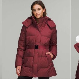 SOLD Lululemon Wunder Puff Waist Jacket
Mulled Wine , size 14